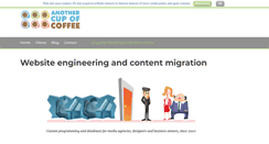 Desktop Screenshot of anothercoffee.net