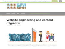 Tablet Screenshot of anothercoffee.net